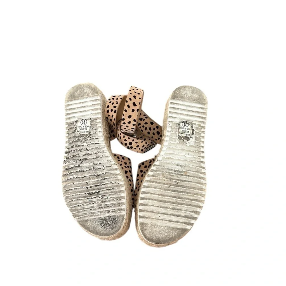 Soda Leopard Print Women's Espadrille